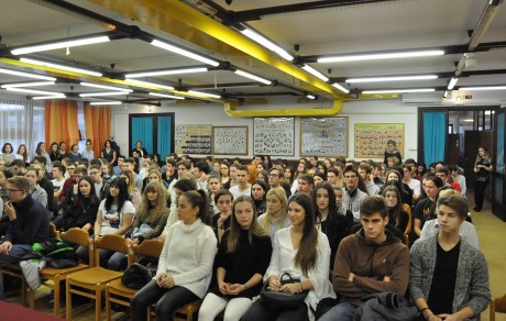 Pályaorientációs napon vettek részt a Tóparti Gimnázium diákjai